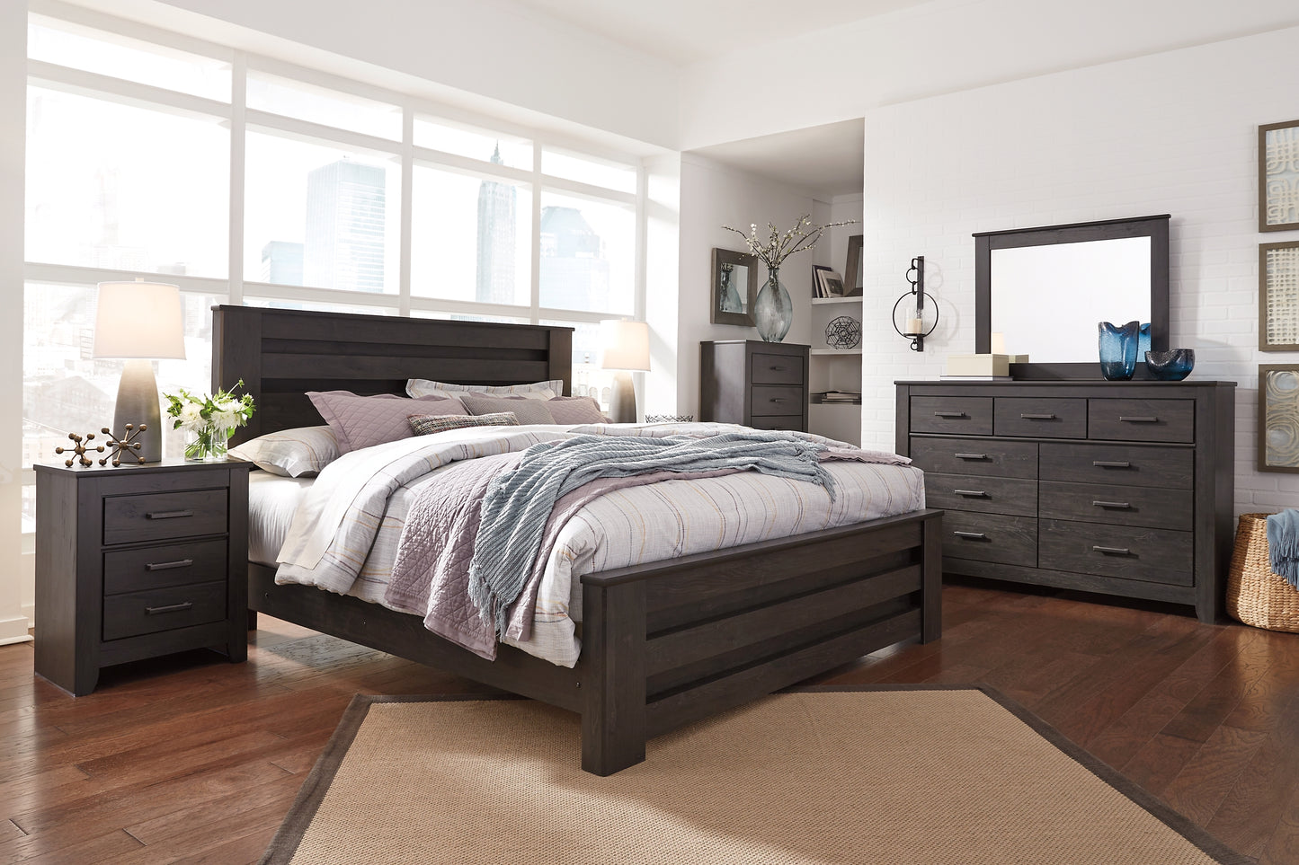 Brinxton  Panel Bed