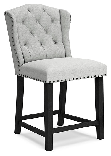 Jeanette Upholstered Barstool (2/CN)