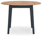 Gesthaven Round DRM Drop Leaf Table