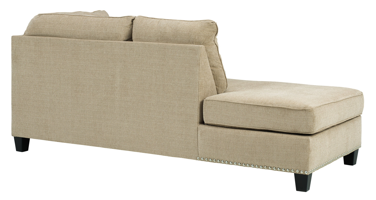 Dovemont 2-Piece Sectional with Chair and Ottoman