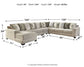 Ardsley 5-Piece Sectional with Ottoman