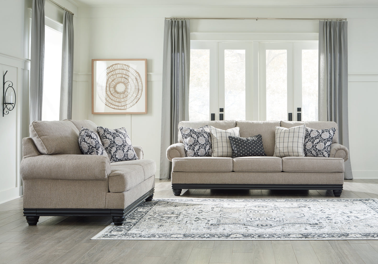 Elbiani Sofa and Loveseat