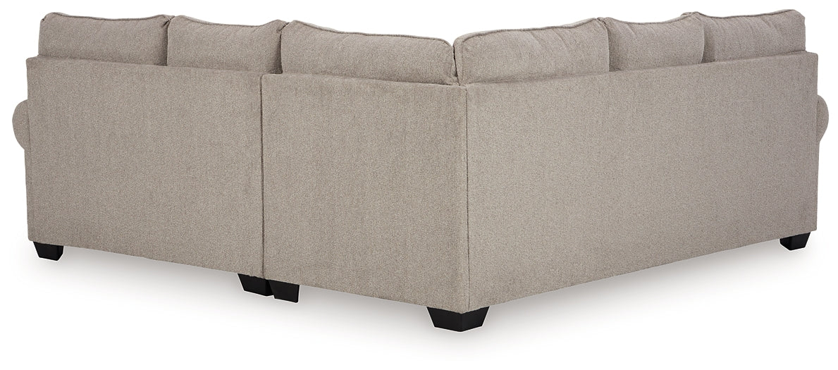 Claireah 2-Piece Sectional with Ottoman